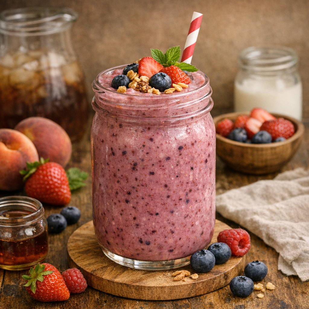 🍓 ARKANSAS SMOOTHIE — Berry Bluff Smoothie